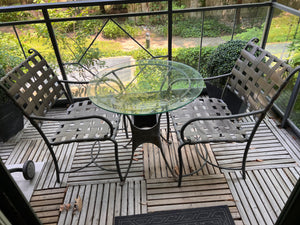 Hauser Patio 3pc Bistro Set