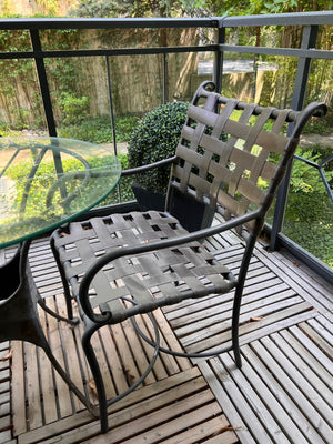 Hauser Patio 3pc Bistro Set