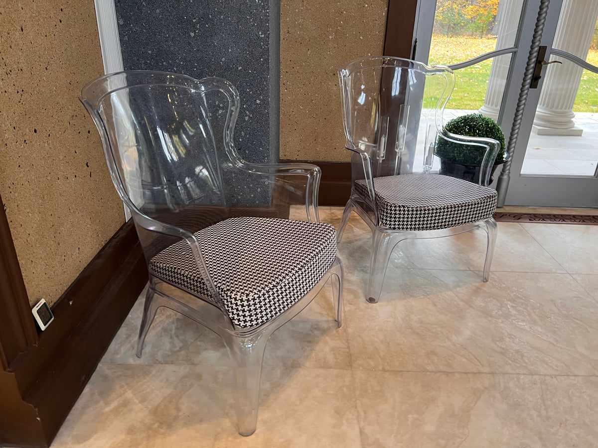 2 Pedrali Pasha 660 Chairs with Cushions, Designed by Claudio Dondoli & Marco Pocci / Made in Italy (*retail $750 each)