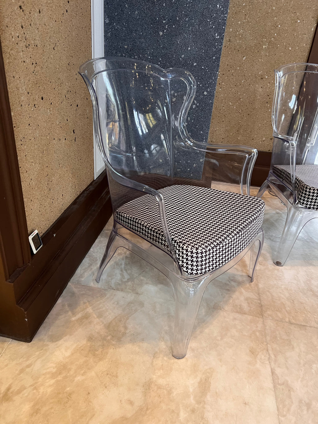 2 Pedrali Pasha 660 Chairs with Cushions, Designed by Claudio Dondoli & Marco Pocci / Made in Italy (*retail $750 each)