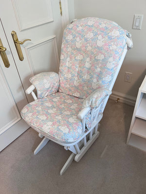 Morigeau Vintage Glider Rocking Chair