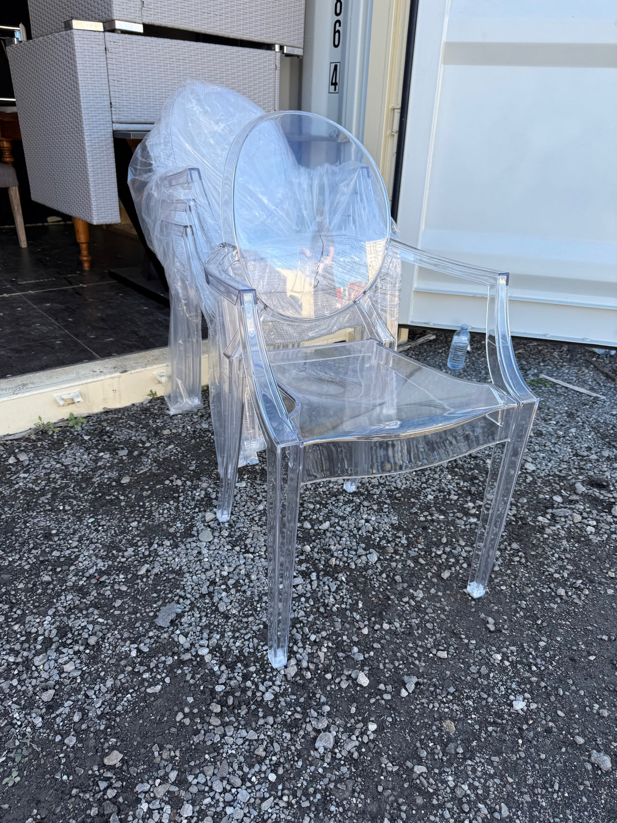 Set of 4 Ghost Armchairs