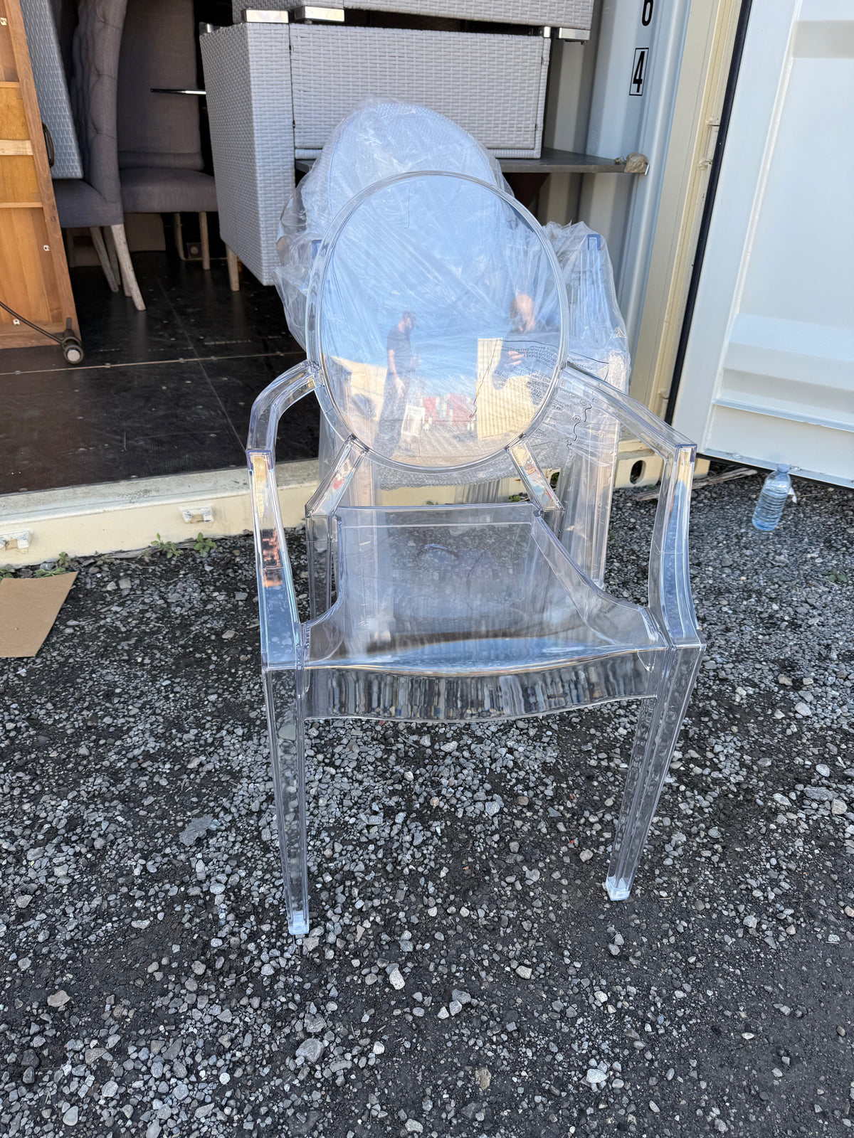 Set of 4 Ghost Armchairs
