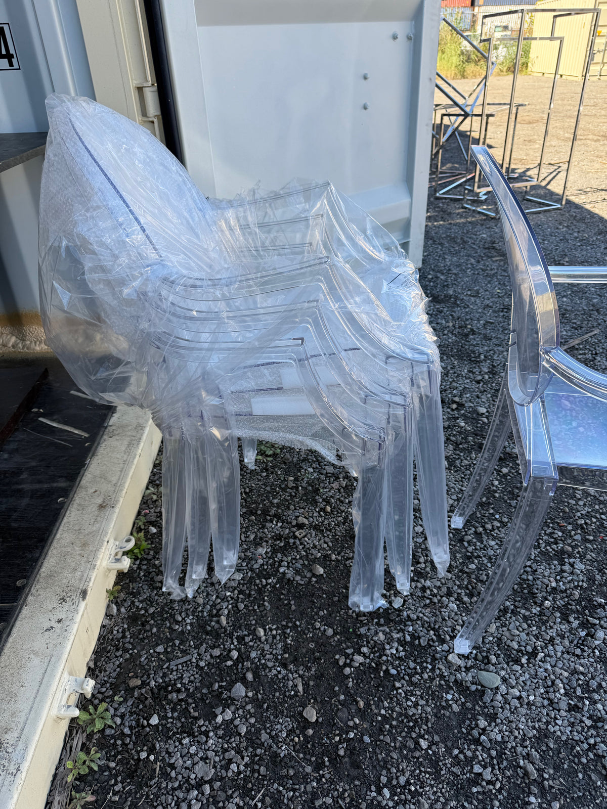 Set of 4 Ghost Armchairs