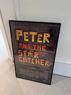 Peter and the Star Catcher Signed Broadway Poster