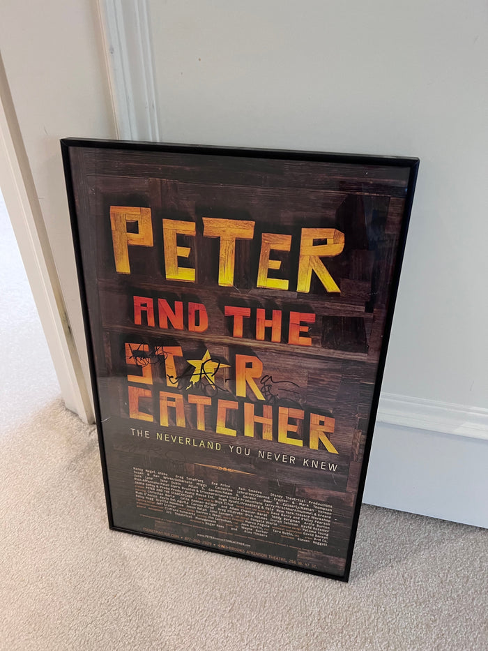 Peter and the Star Catcher Signed Broadway Poster
