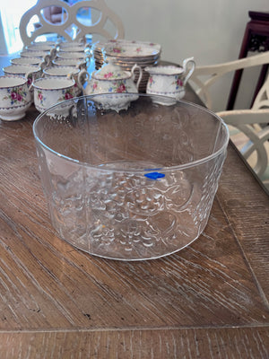 Nuutajarvi 1793 glass bowl Wartsila Finland