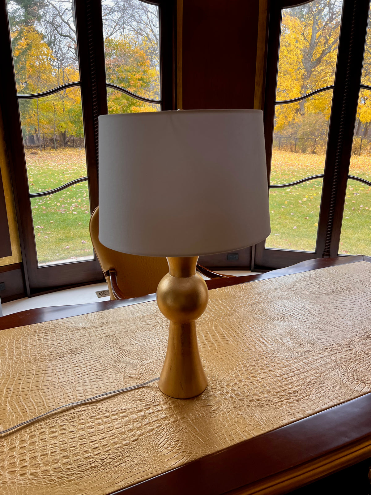 Gold Table Lamp