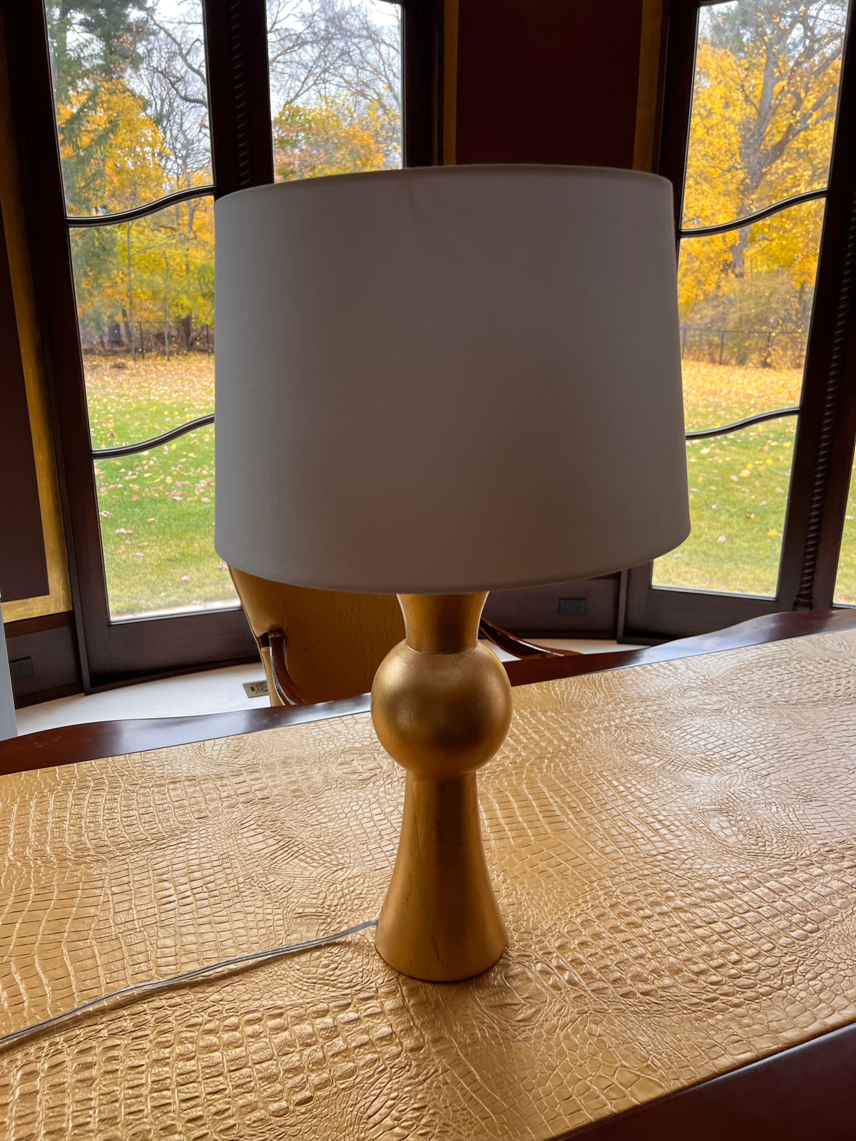 Gold Table Lamp