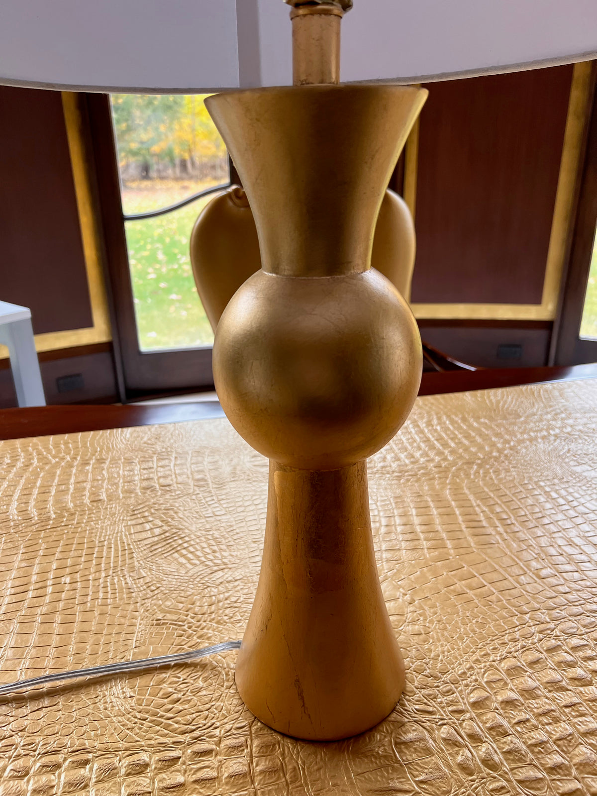 Gold Table Lamp