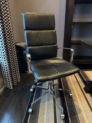 Black Leather Office Chair