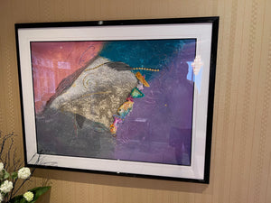 Original Mixed Media Painting on Paper by Eric Waugh