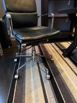 Black Leather Office Chair