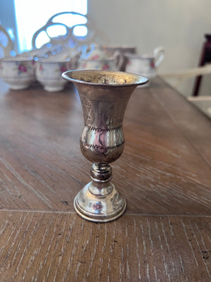 Small Sterling Silver Kiddush Cup