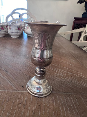 Small Sterling Silver Kiddush Cup