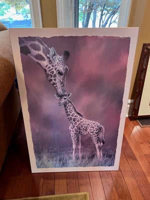 Giraffe Poster- Wall Art