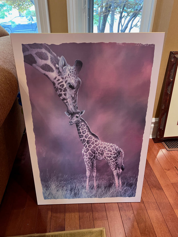 Giraffe Poster- Wall Art