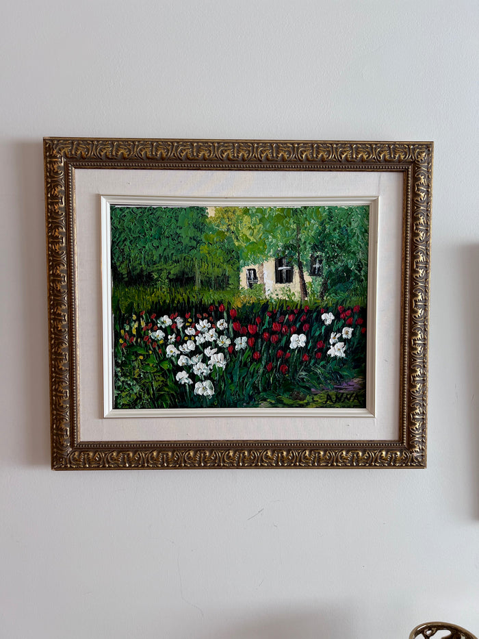 Original Framed Painting 'Flowers' by Anna