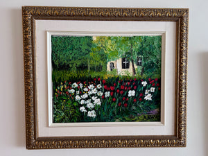 Original Framed Painting 'Flowers' by Anna