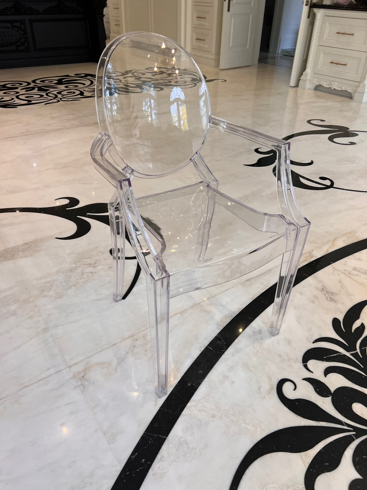 Ghost Chair with Arms (*14 available- sold individually- select quantity)