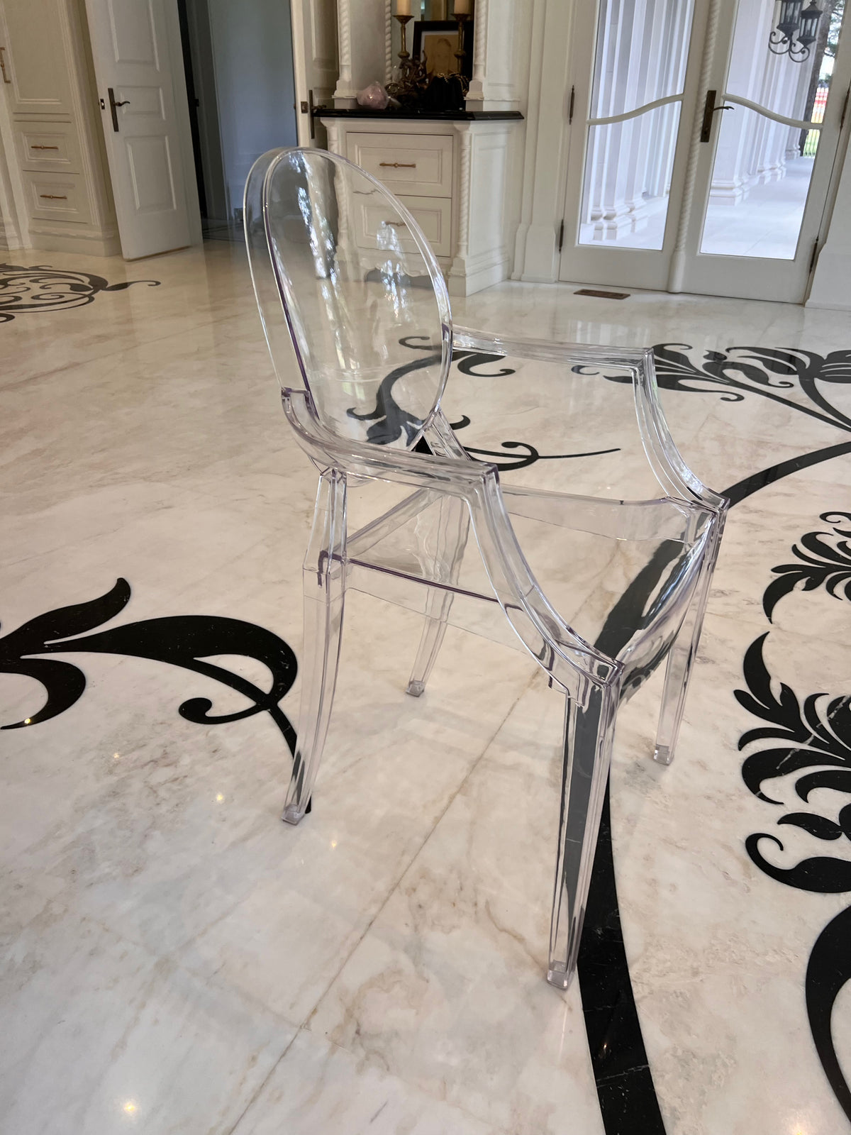 Ghost Chair with Arms (*14 available- sold individually- select quantity)