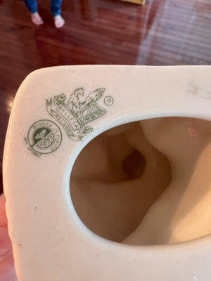 Belleek Ireland Leprechaun, 5"H