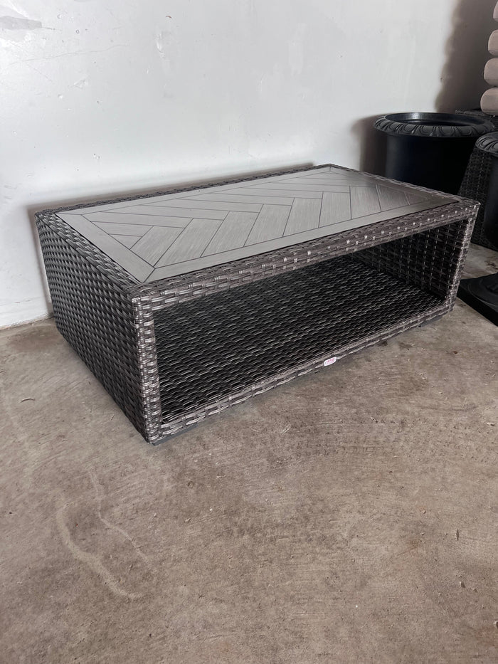 Home Decorators Collection Outdoor Wicker Coffee Table