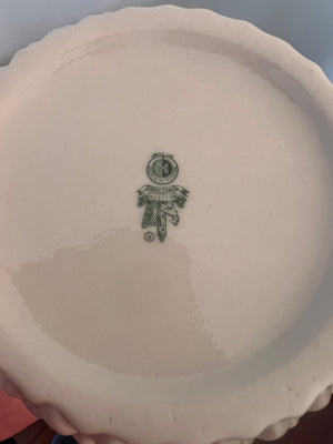 Belleek Ireland Biscuit Jar, 6.5"H