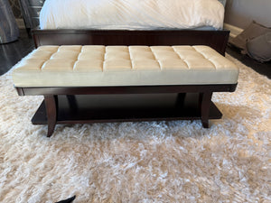 Bernhardt Furniture Leather Bench