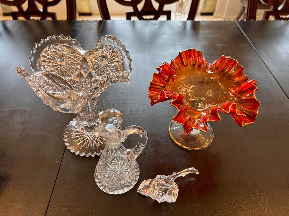 Crystal and Glass Lot