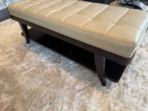 Bernhardt Furniture Leather Bench
