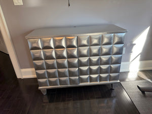 Stein World Silver Leaf 2 Door Accent Cabinet