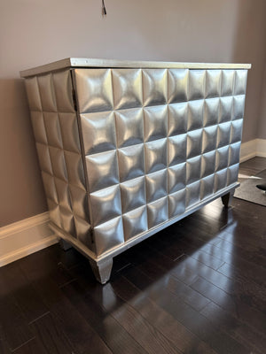 Stein World Silver Leaf 2 Door Accent Cabinet