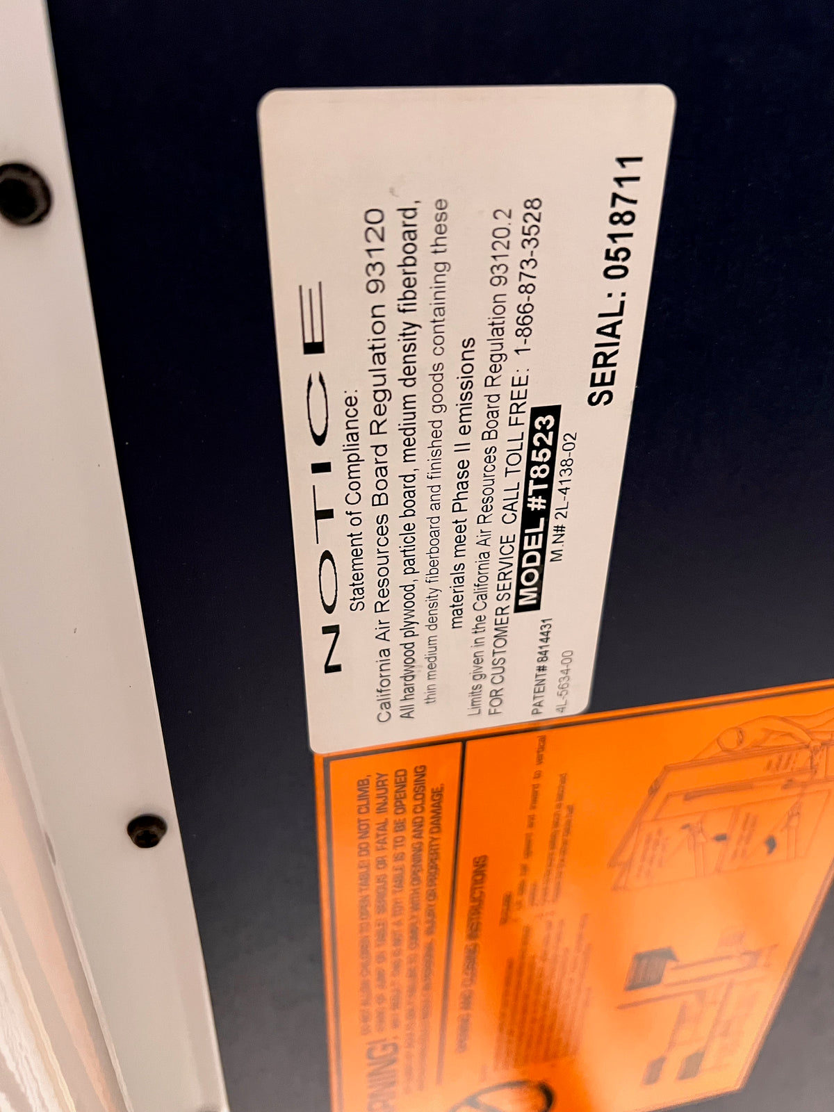Stiga T8523 STS 385 Table Tennis Table (*retail $1,150)