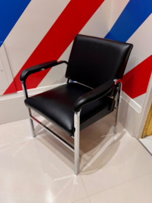 Black Reclining Shampoo Chair