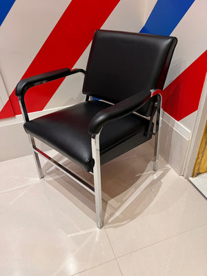 Black Reclining Shampoo Chair