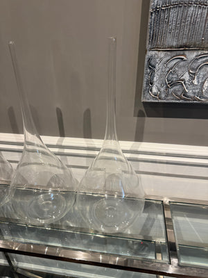 Lot of 3 Teardrop Vases