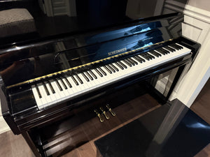 Schiedmayer Black Upright Piano