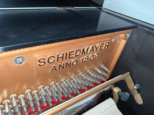 Schiedmayer Black Upright Piano