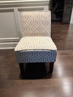 Armless Accent Chair