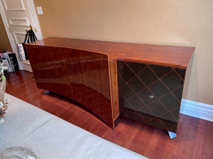 Costantini Pietro for Martin Daniels- Beautiful Wood Lacquered Sideboard-Credenza