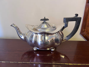 Sterling Silver CB&S Teapot- 608g
