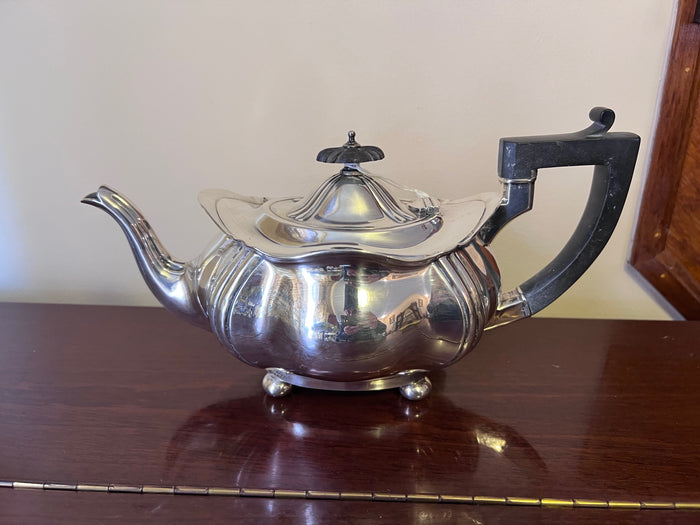 Sterling Silver CB&S Teapot- 608g