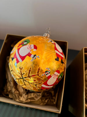 2 Waterford  Holiday Heirloom Christmas Ornaments