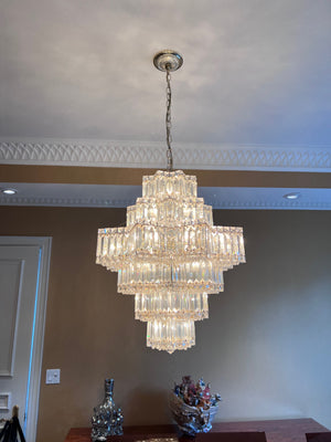 Schonbek Equinoxe 2724 Crystal Chandelier, 21 Lights (Retail Price $3,000)