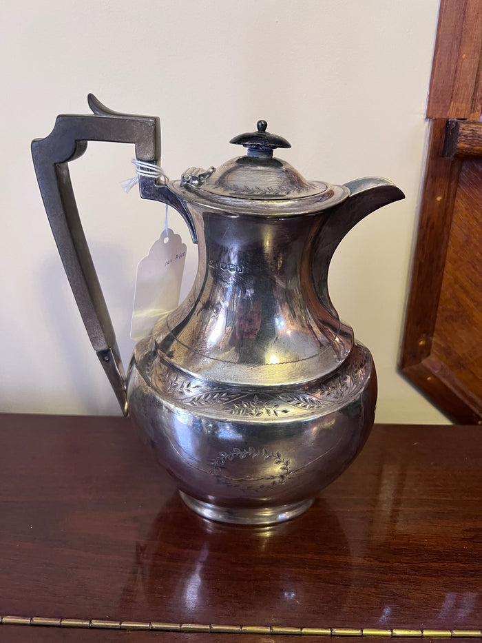 Sterling Silver Atkin Brothers Coffee Pot- 627g
