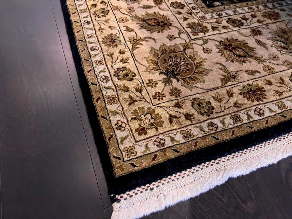 Indian Jaipur 100% Wool Rug- 14.5ft x 9.10ft