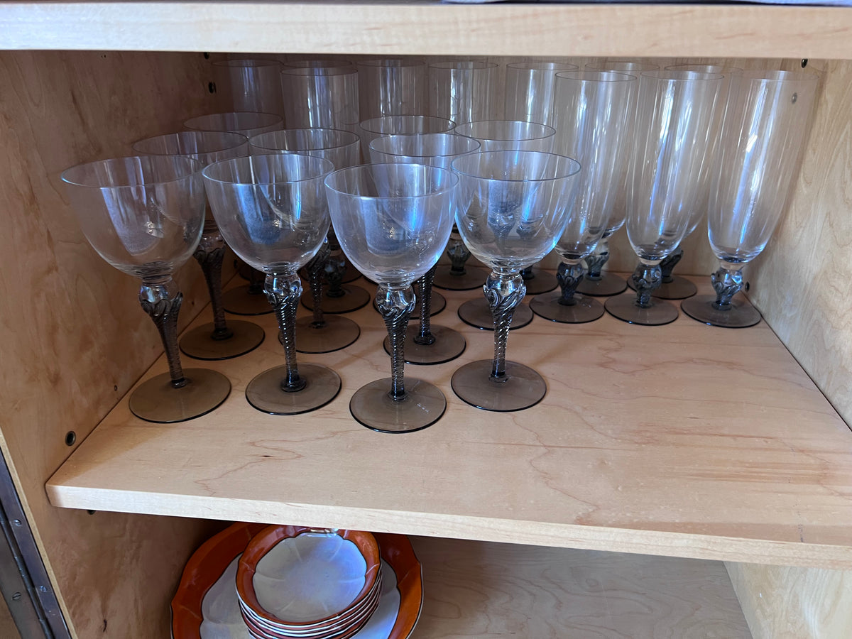 Bohemia Crystal 20 pc Stemware Lot