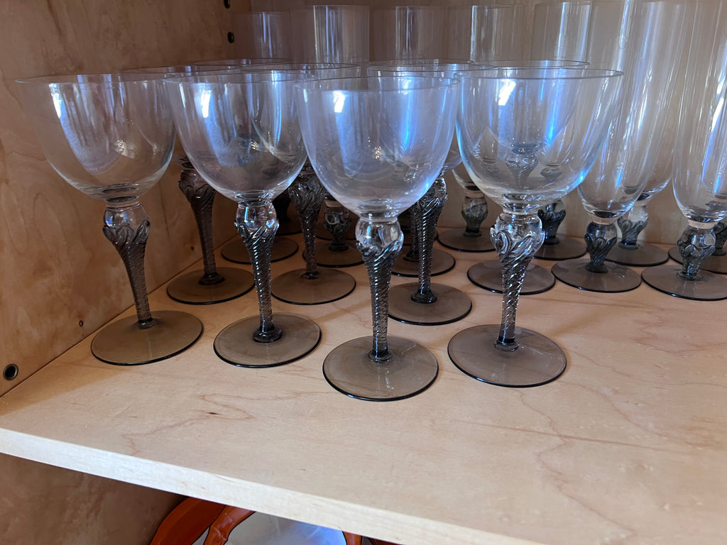 Bohemia Crystal 20 pc Stemware Lot