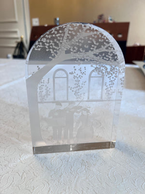 Lucite Art 'Concert Champetre II' by Guyon Mailhiot